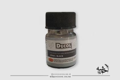 رنگ پودری مشکی 7 گرمی ترک دکول DECOL